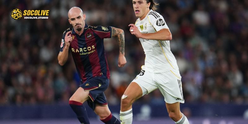 "Những chú ếch" Levante đối mặt với thử thách cực đại trong chuyến làm khách bão táp